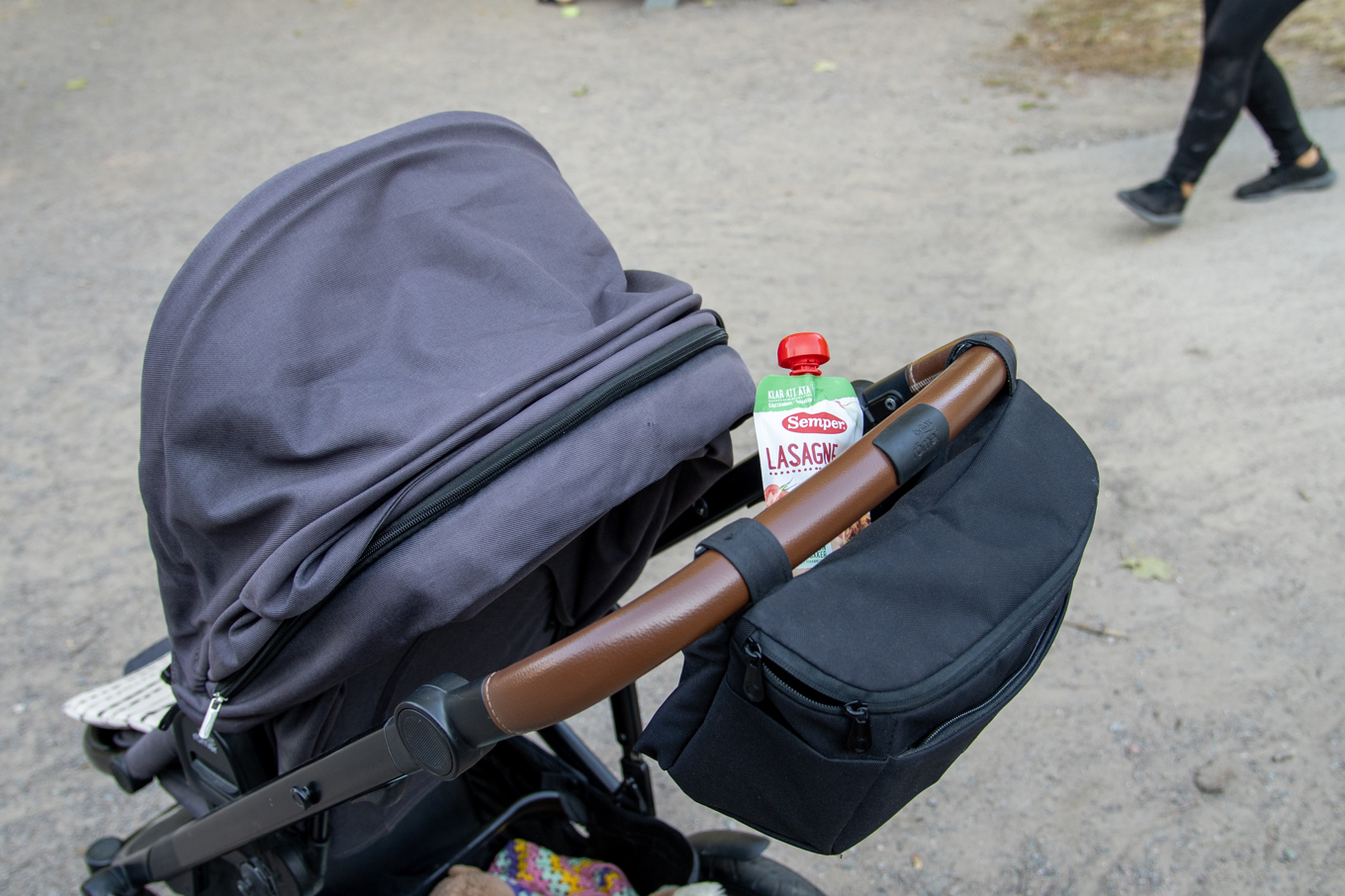 En man åtalas för att ha kört på sin flickvän och deras tre månader gamla bebis. Arkivbild. Foto: Susanna Persson Öste/TT