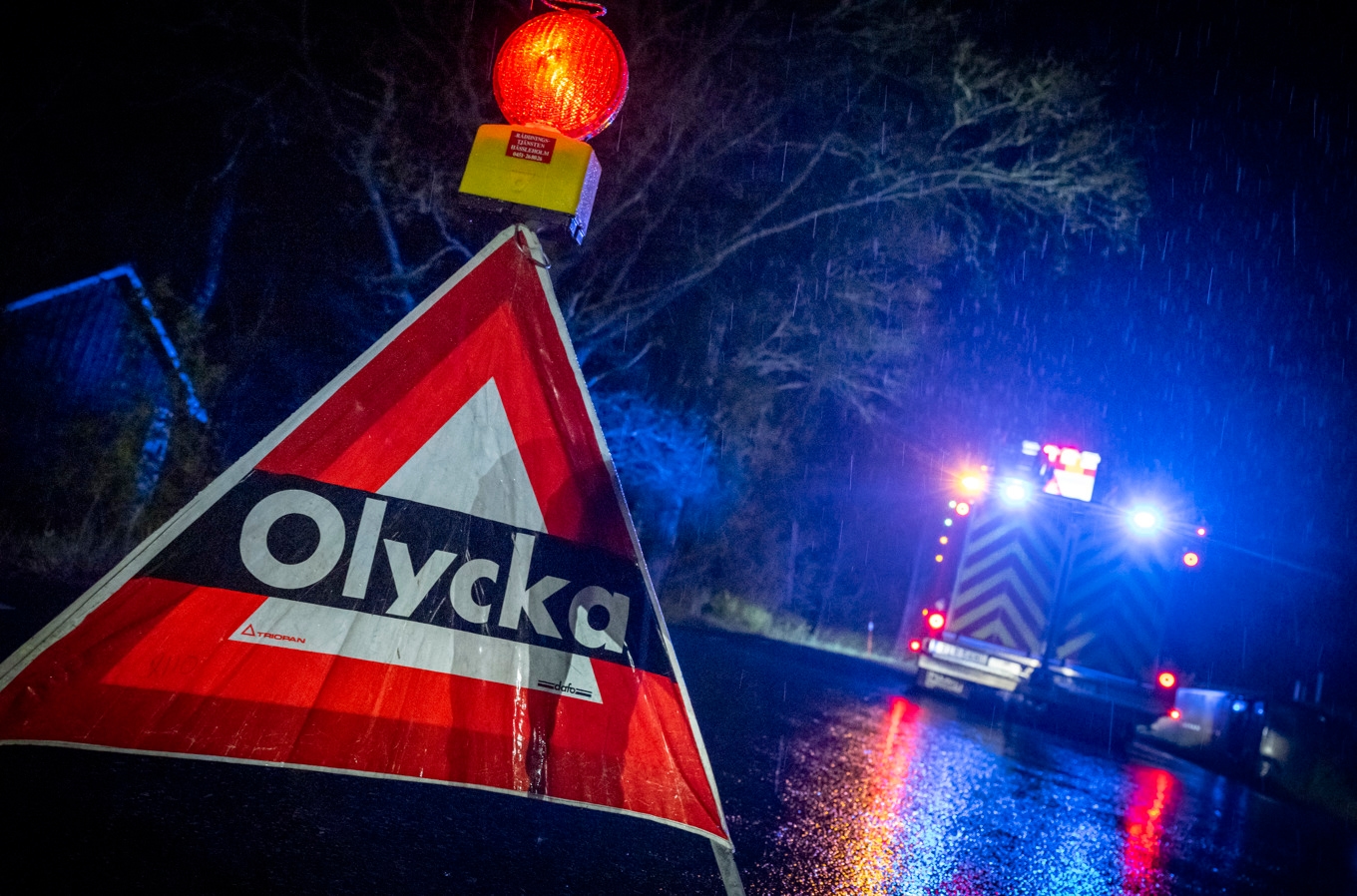 En skolbuss har kört av vägen i Fellingsbro i Lindesbergs kommun. Arkivbild. Foto: Johan Nilsson / TT