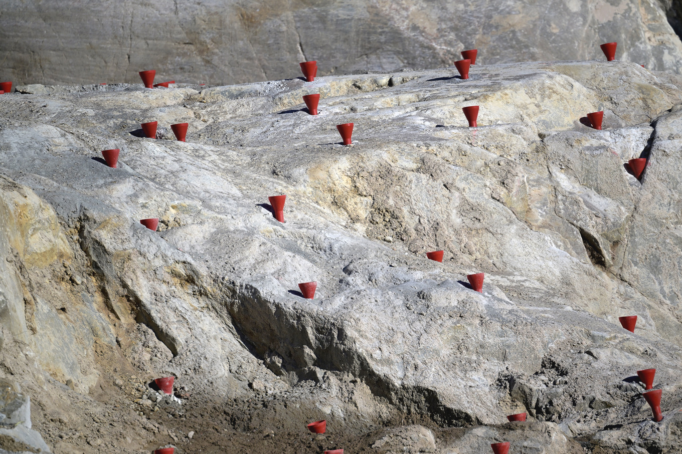 Den som hanterar explosiva varor ska ha tillstånd för det. Arkivbild. Foto: Janerik Henriksson/TT