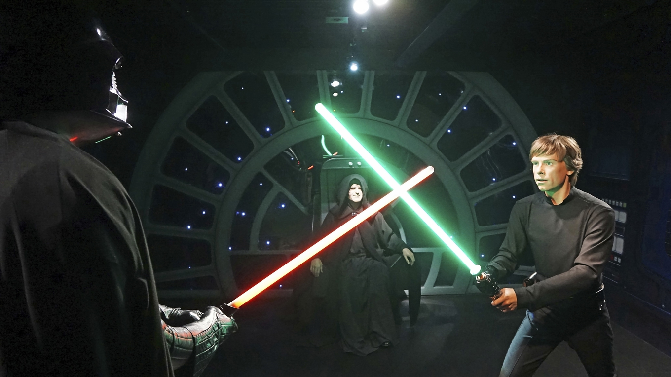 Luke Skywalker följer den struktur som Joseph Campbell kallade ”hjältens resa”, medan Darth Vader är ett exempel på en fallen hjälte. Foto: Mirko Toller