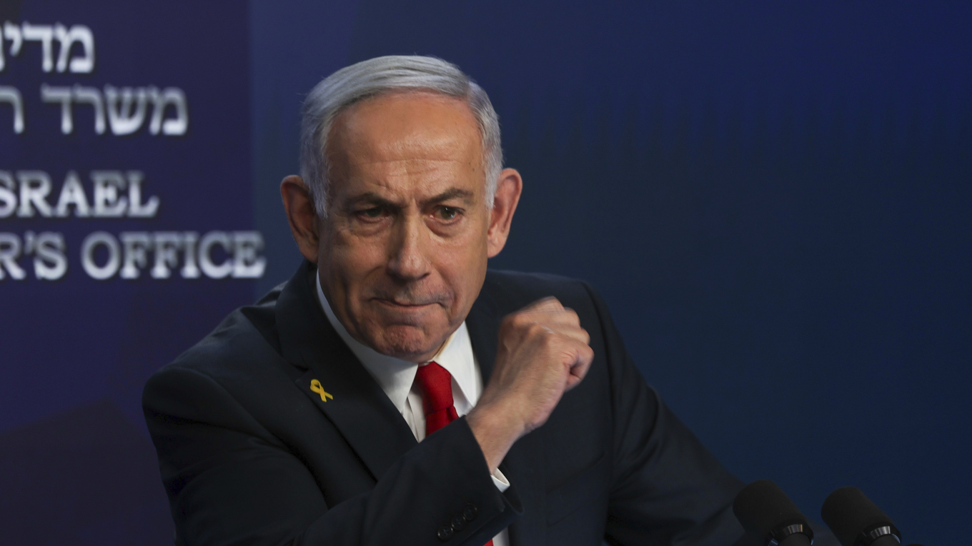 Premiärminister Benjamin Netanyahu. Foto: Ronen Zvulun/Pool via AP/TT