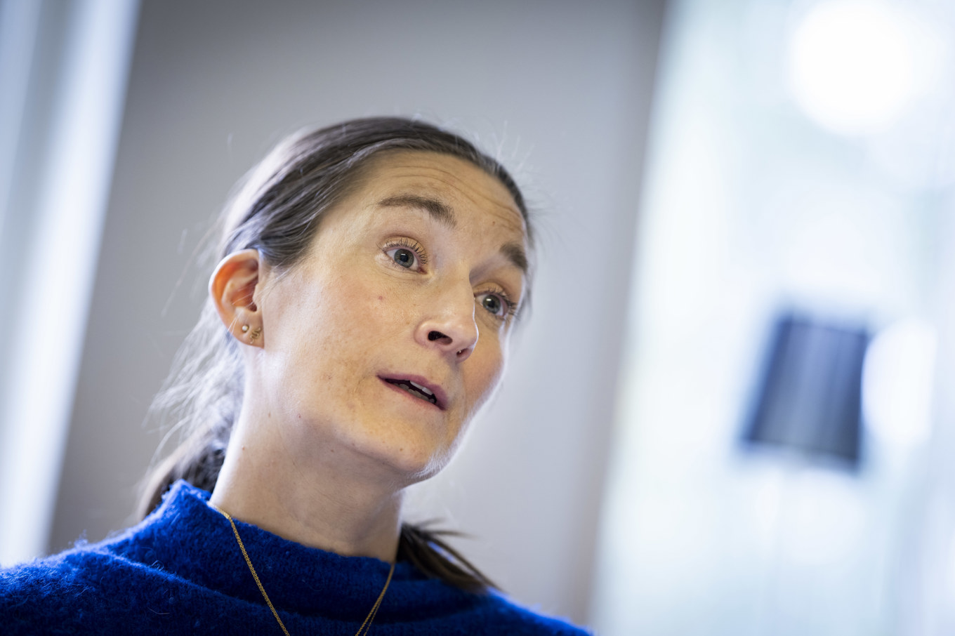 Lena Lundgren, lokal samordnare på IF Metall i Skellefteå. Arkivbild. Foto: Pontus Lundahl/TT