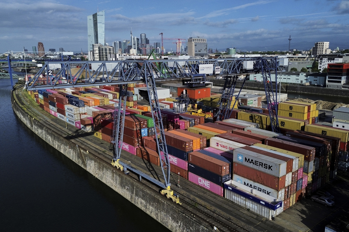 Färska BNP-siffror från Tyskland. Arkivbild. Foto: Michael Probst AP/TT