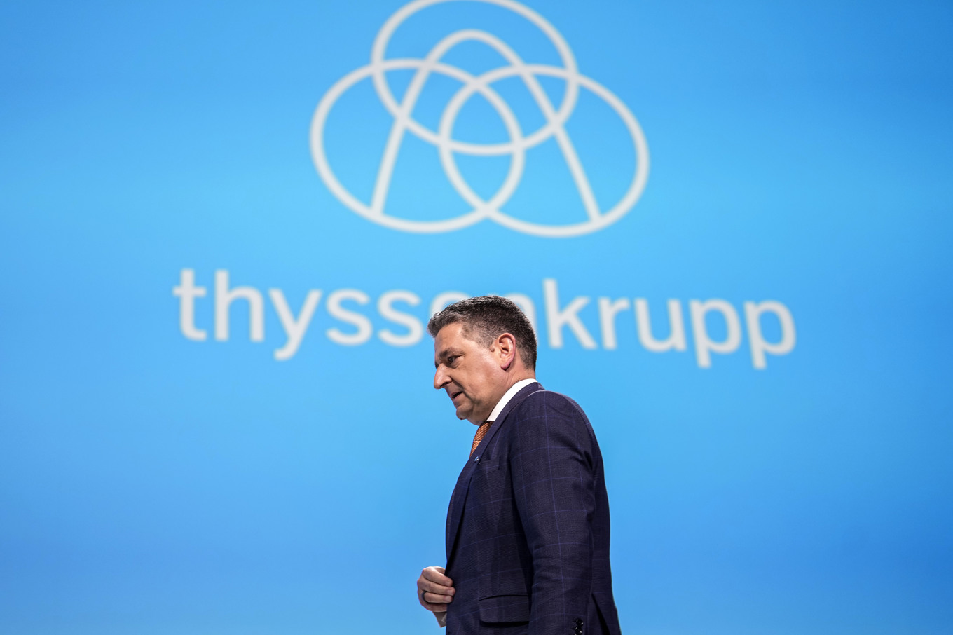 Den tyska stålgiganten Thyssenkrupps VD Miguel López. Arkivbild. Foto: Martin Meissner/AP/TT