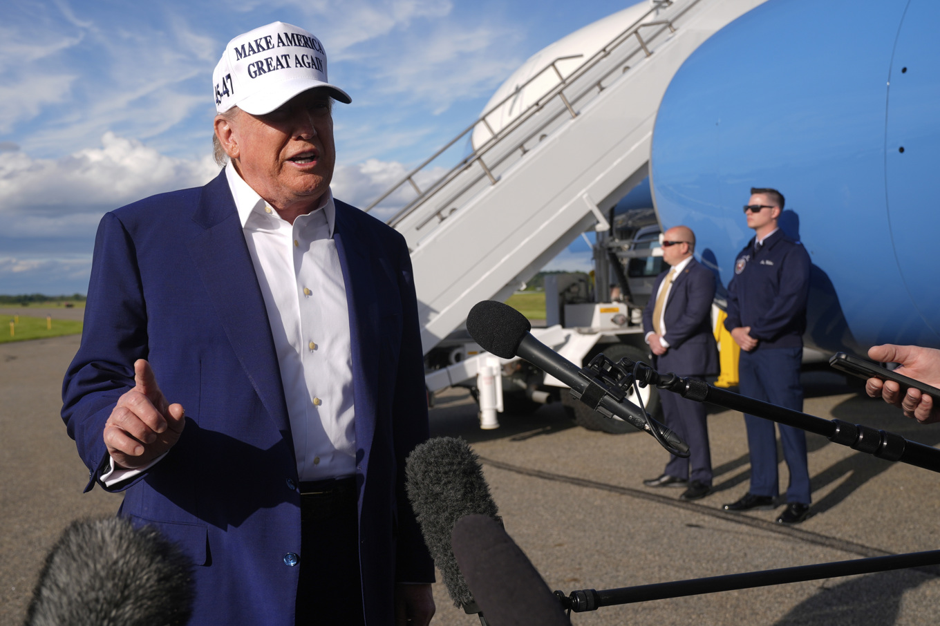 Donald Trump. Bilden är tagen 25 maj. Foto: Manuel Balce Ceneta/AP/TT