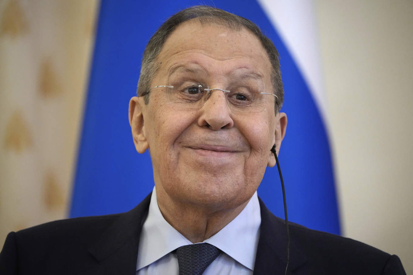 Rysslands utrikesminister Sergej Lavrov fotograferad den 26 maj. Foto: Alexander Zemlianichenko/AP/TT