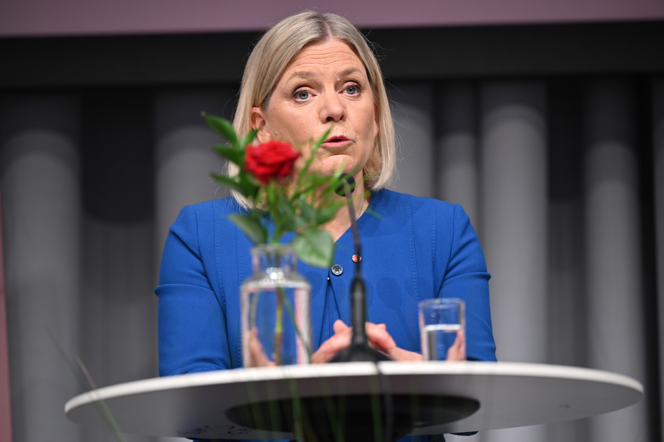 Socialdemokraternas partiledare Magdalena Andersson. Arkivbild. Foto: Björn Larsson Rosvall/TT