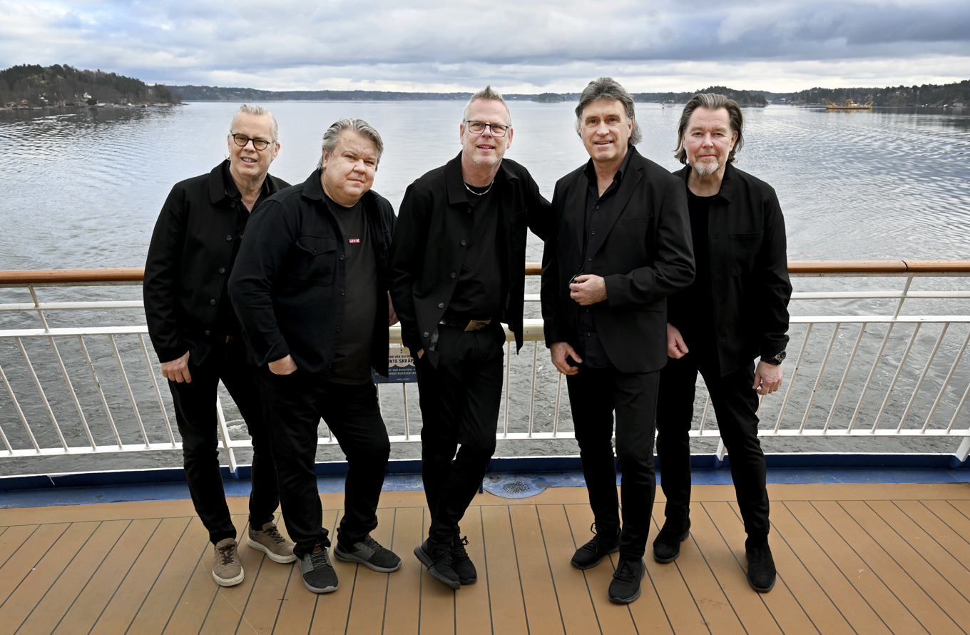 Dansbandet Streaplers. Pressbild Foto: