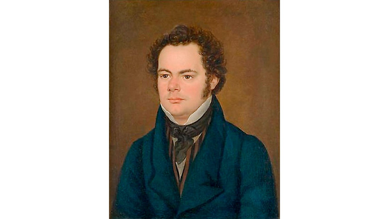 Porträtt av Franz Schubert 1827, troligen målat av Franz Eybl. Foto: Public Domain