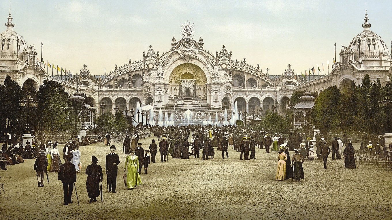 Paris – världsutställningen år 1900. Okänd fotograf. Foto: Public Domain