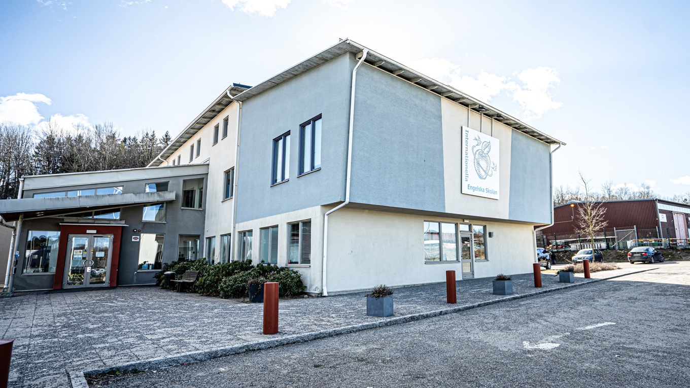 Engelska skolan i Huddinge. Krönikören menar att friskolor inte är problemet i det svenska skolsystemet, det finns mer grundläggande problem. Foto: Sofia Drevemo