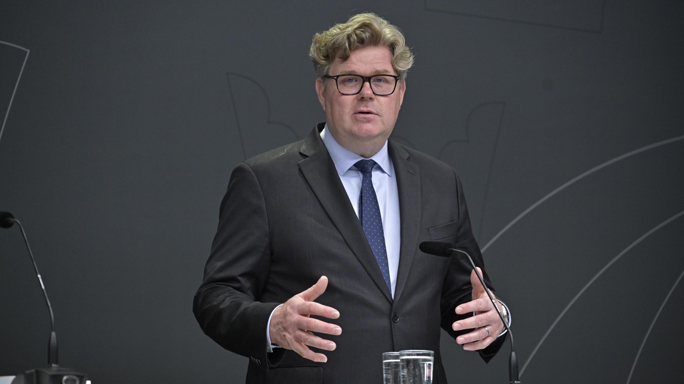 Justitieminister Gunnar Strömmer (M). Foto: Roger Sahlström