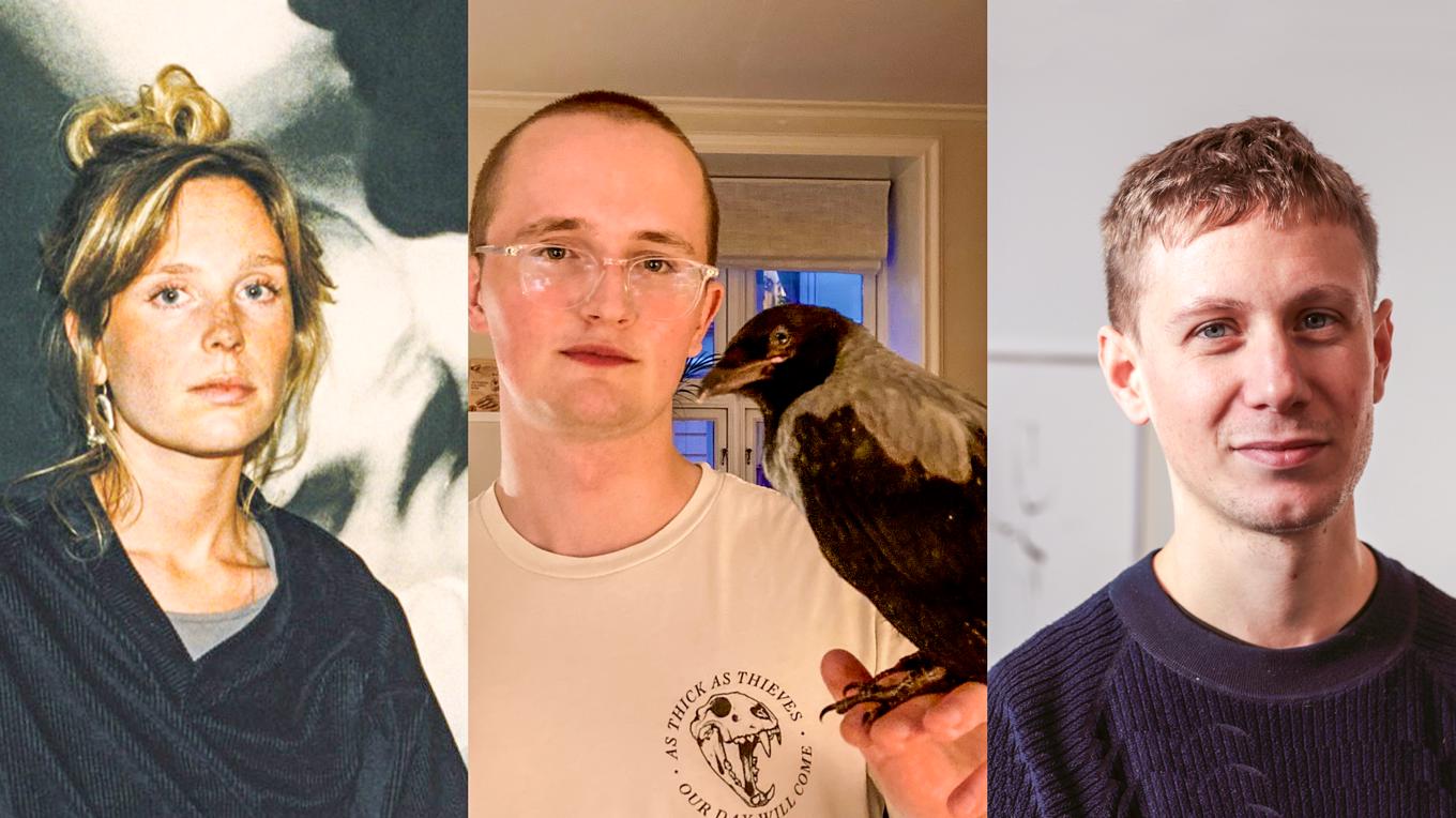 Rebecka Tollens, Isak Smedfors Heldt och Nils Ekman. Foto: Pressbild