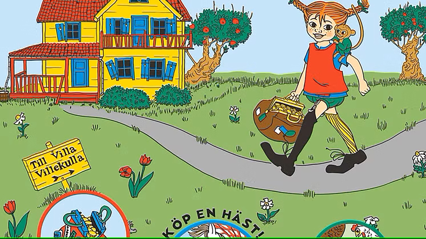 Pippi Långstrump nu fyller 80 år. Foto: Astrid Lindgren AB