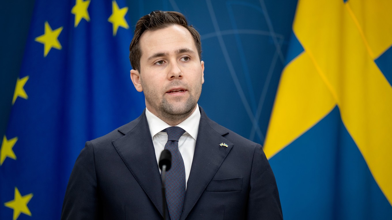 Bistånds- och utrikeshandelsminister Benjamin Dousa (M). Foto: Frida Drake/Regeringskansliet