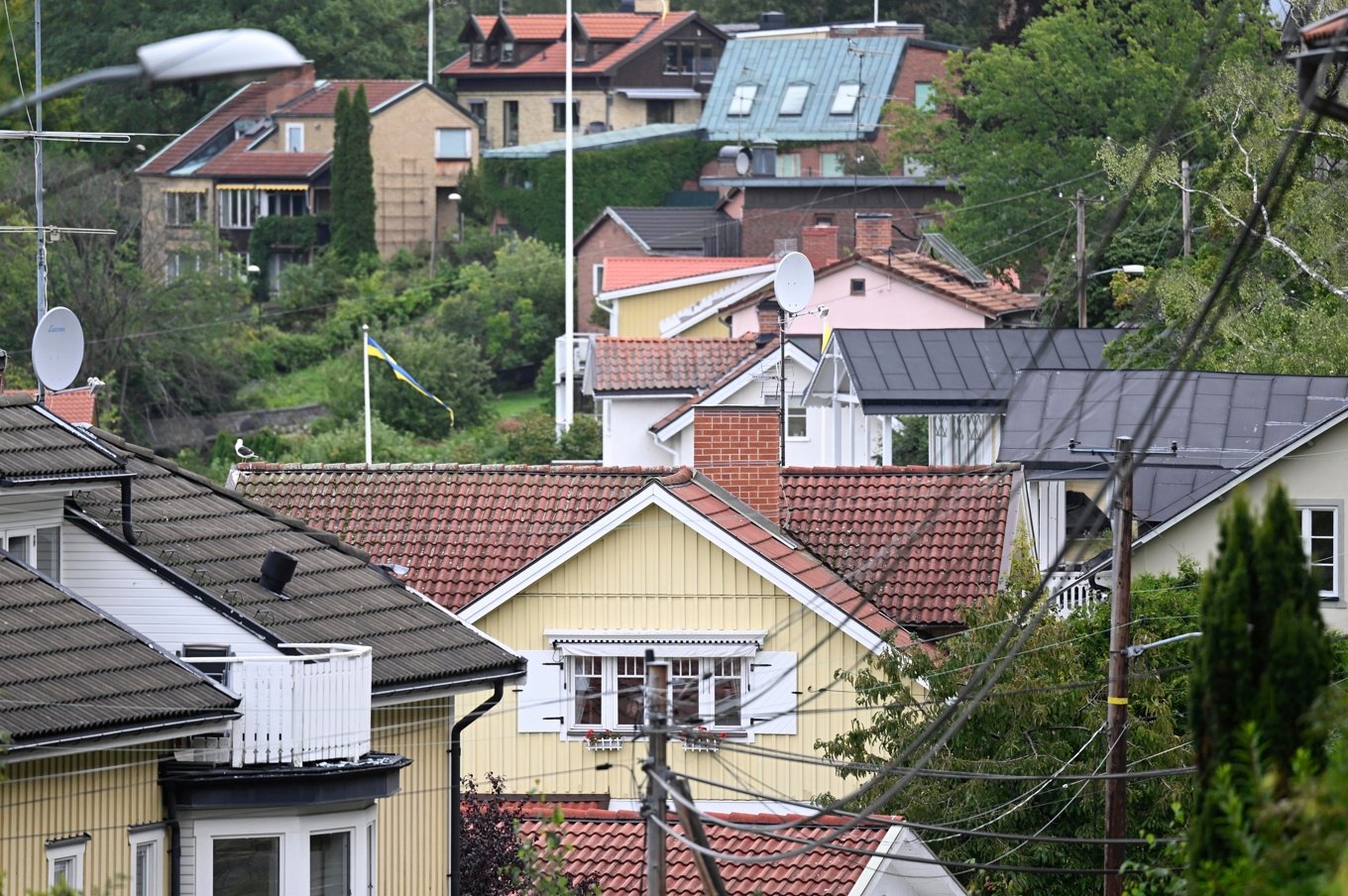 Nya siffror visar på stigande bostadspriser. Arkivbild. Foto: Fredrik Sandberg/TT