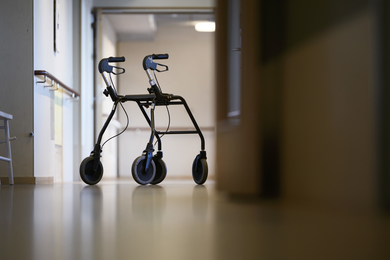 Kommunal varslar om strejk för anställda inom privat vård och omsorg samt äldreomsorg. Arkivbild. Foto: Oscar Olsson/TT