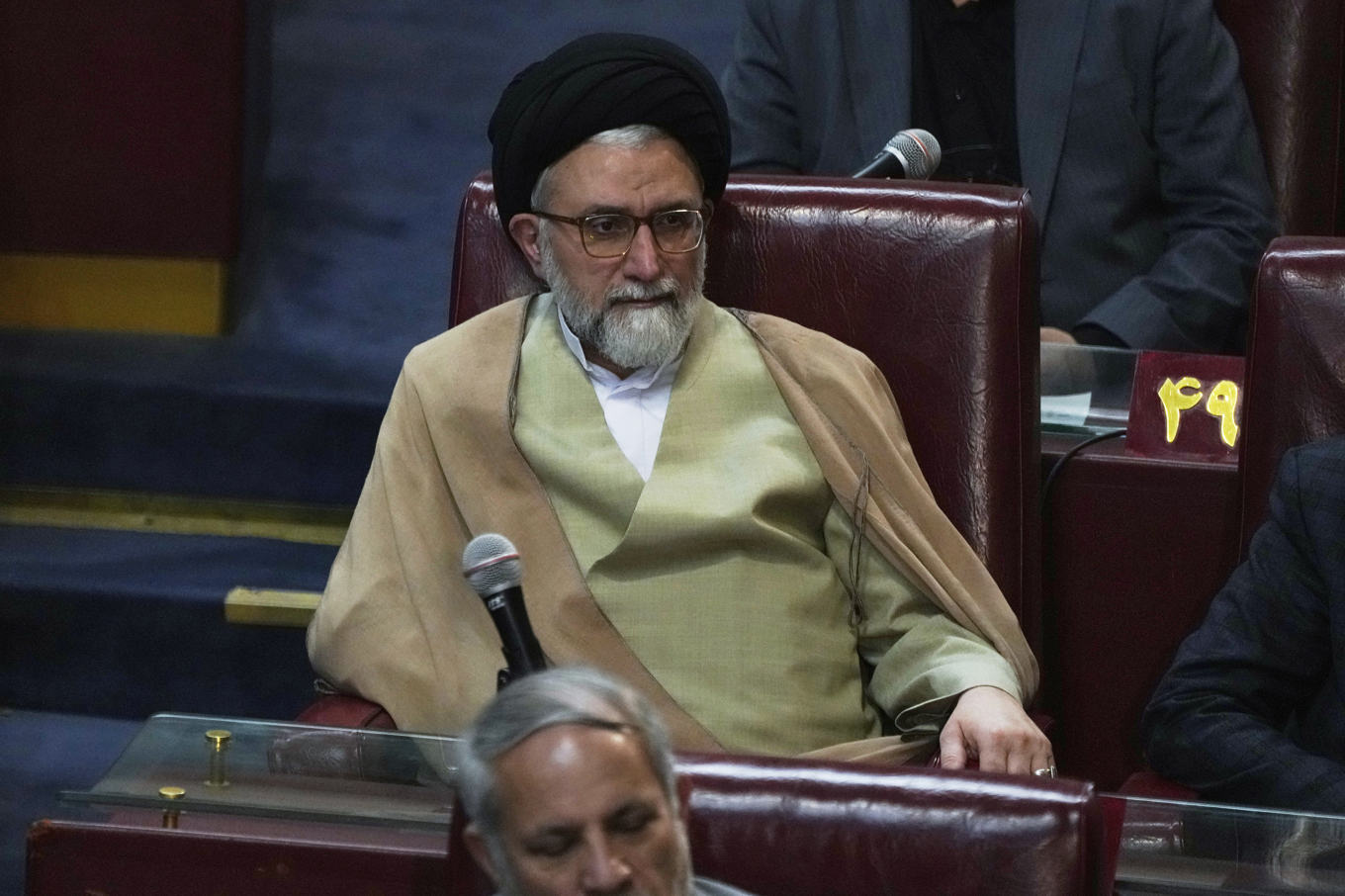 Irans underrättelseminister Esmaeil Khatib. Arkivbild. Foto: Vahid Salemi/AP/TT