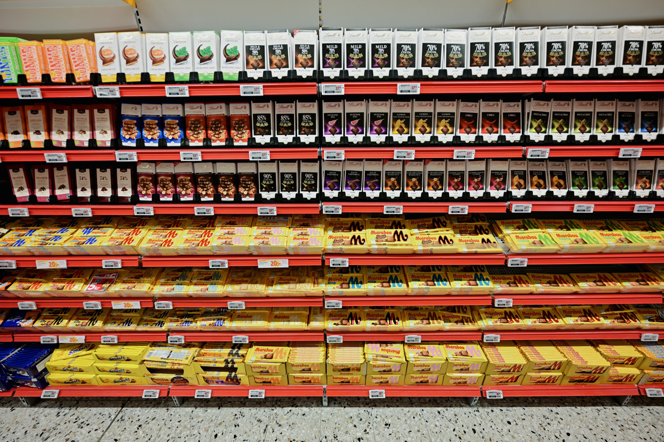 Mannen plockade på sig 42 chokladkakor. Arkivbild. Foto: Björn Larsson Rosvall/TT