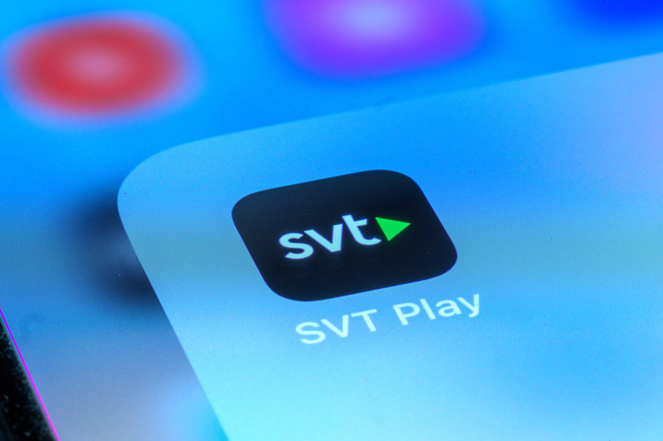 SVT har haft tekniska problem med sin app och sajt även på måndagen. Foto: Magnus Lejhall/TT