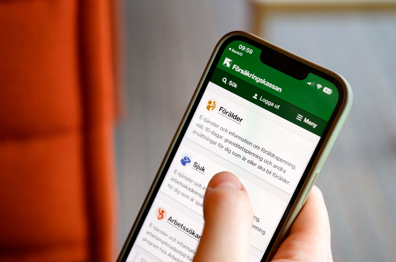 Det är vanligare att föräldrar till barn med psykisk ohälsa vabbar jämfört med andra. Arkivbild. Foto: Jessica Gow/TT