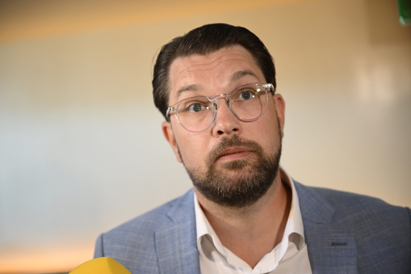 Sverigedemokraternas partiledare Jimmie Åkesson. Arkivbild. Foto: Pontus Lundahl/TT