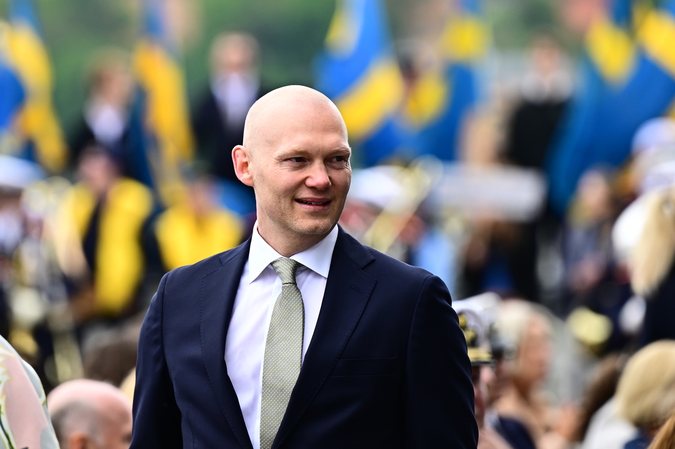 Finansminister Niklas Wykman (M) från Skansen på nationaldagen med nationaldagskonsert i år. Arkivbild. Foto: Magnus Lejhall/TT