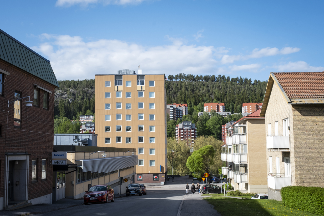 Bostadsområde i Sundsvall. Foto: Helena Landstedt/TT