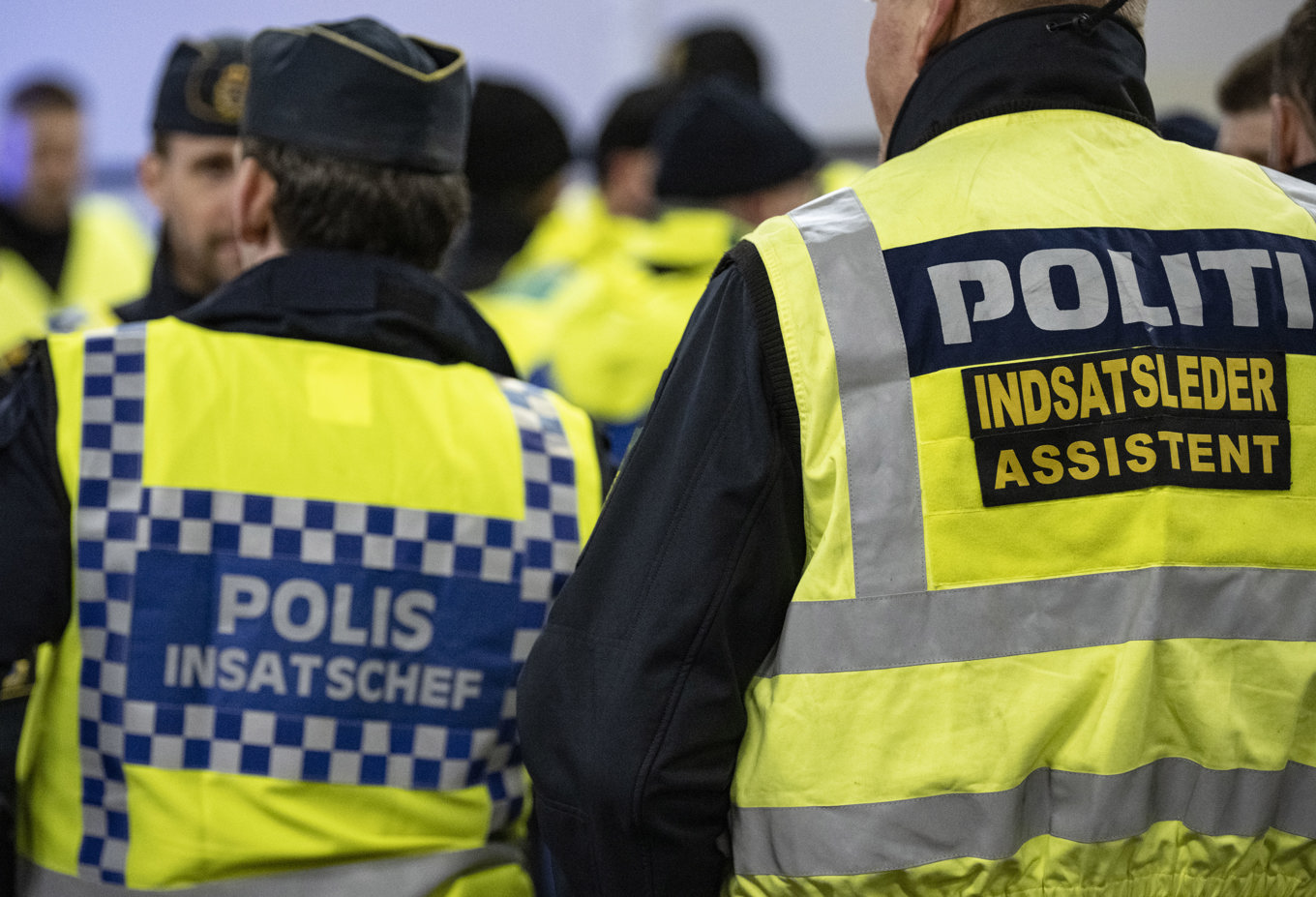 I samarbete med dansk polis har svensk polis gripit två personer i Västsverige misstänka för rekrytering till grova våldsbrott. Arkivbild. Foto: Johan Nilsson/TT