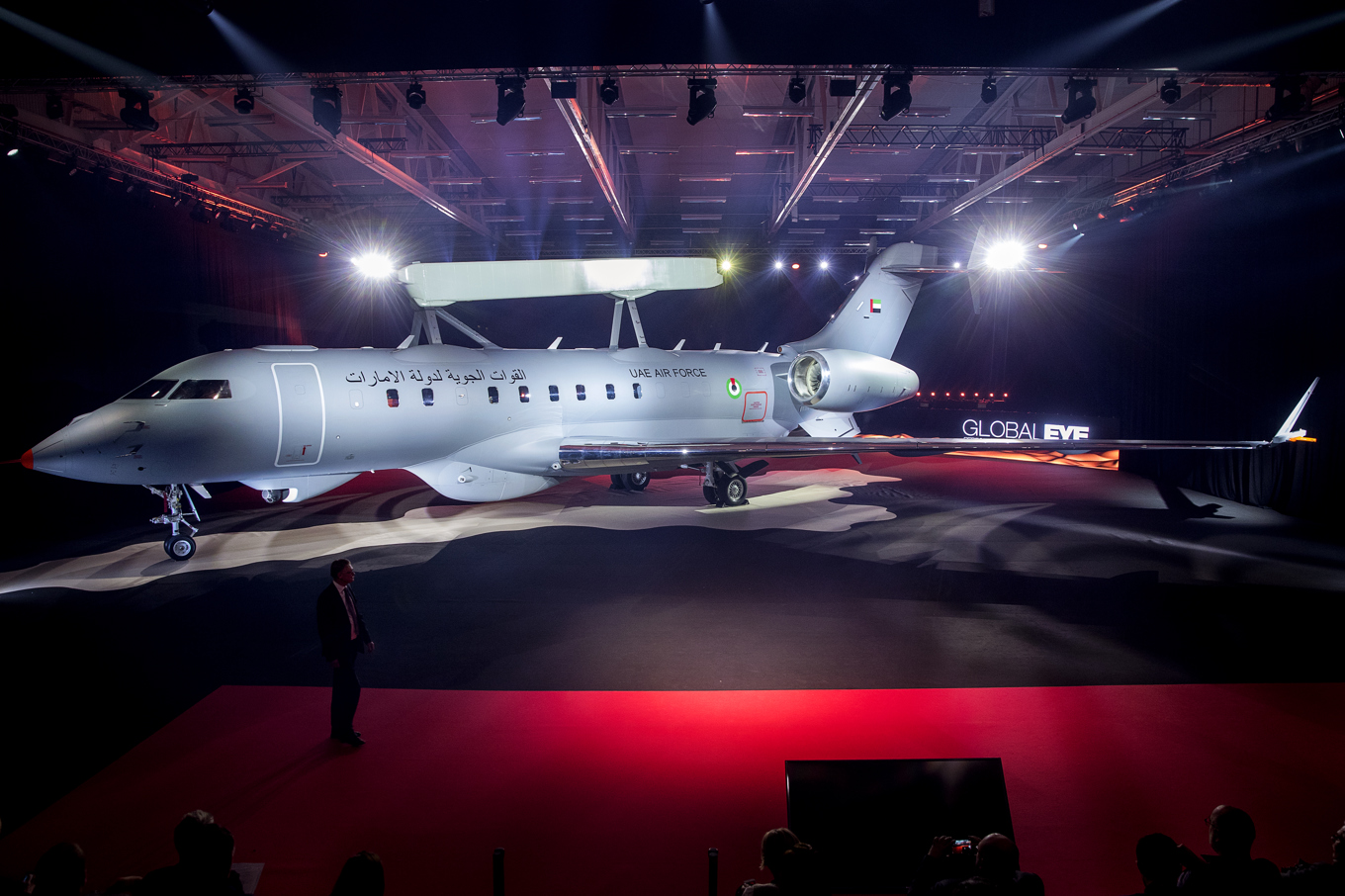 Frankrike avser att köpa två spaningsflygplan från Saab av typen Global Eye. Arkivbild. Foto: Stefan Jerrevång/TT