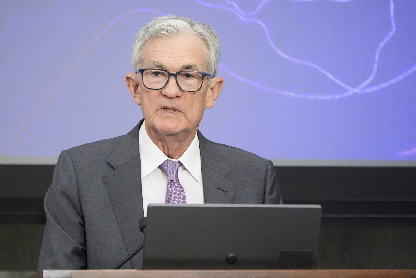 Fed-chefen Jerome Powell. Arkivbild. Foto: Mark Schiefelbein/AP/TT