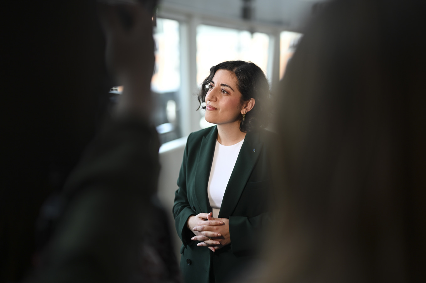 Nuvarande partisekreteraren Simona Mohamsson föreslås bli ny partiledare. Foto: Pontus Lundahl/TT