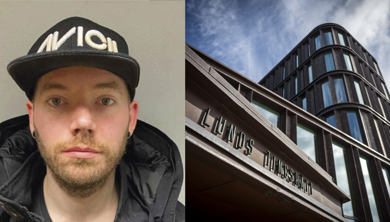 Nytorgsmannen Fredrik Lundgren döms till fängelse i fem år. Foto: Polisen samt Johan Nilsson/TT
