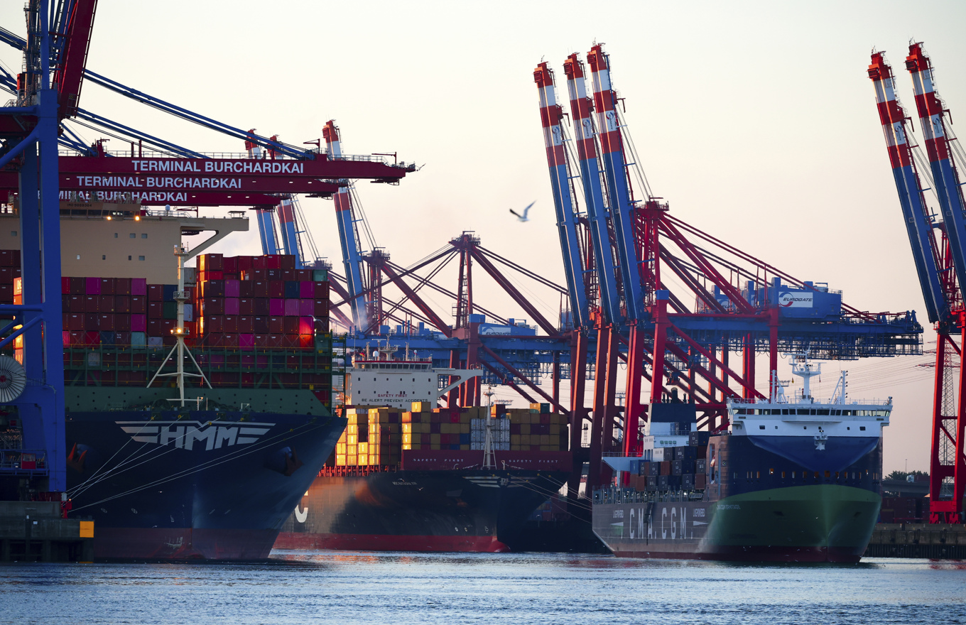 Kokainet planerades att smugglas från South Hampton i Storbritannien till hamnen i tyska Hamburg. Arkivbild. Foto: Christian Charisius/AP/TT