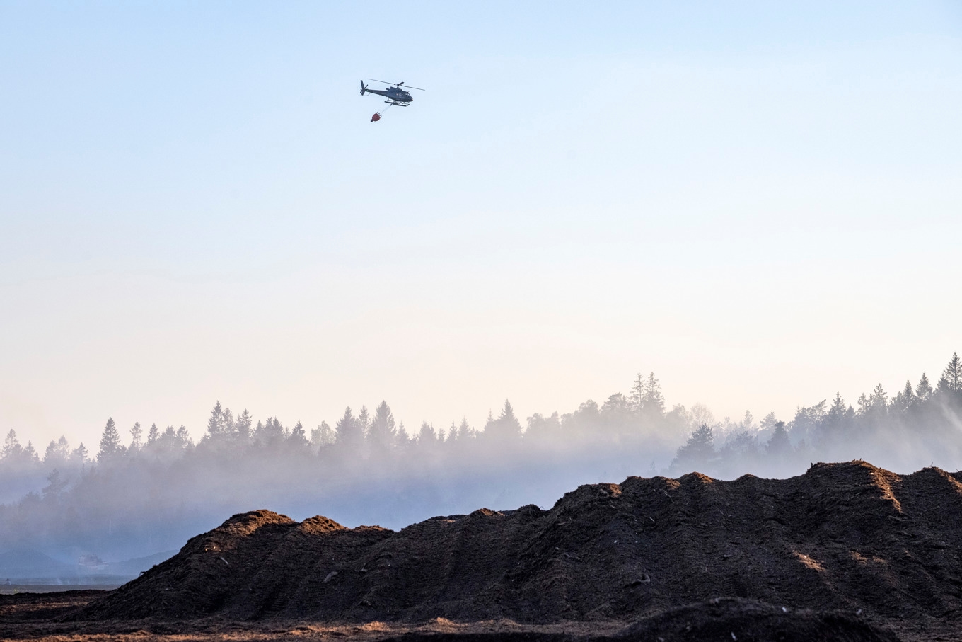 SMHI varnar för stor och mycket stor risk för skogsbränder i stora delar av södra Sverige under midsommardagen. Arkivbild. Foto: Johan Nilsson/TT