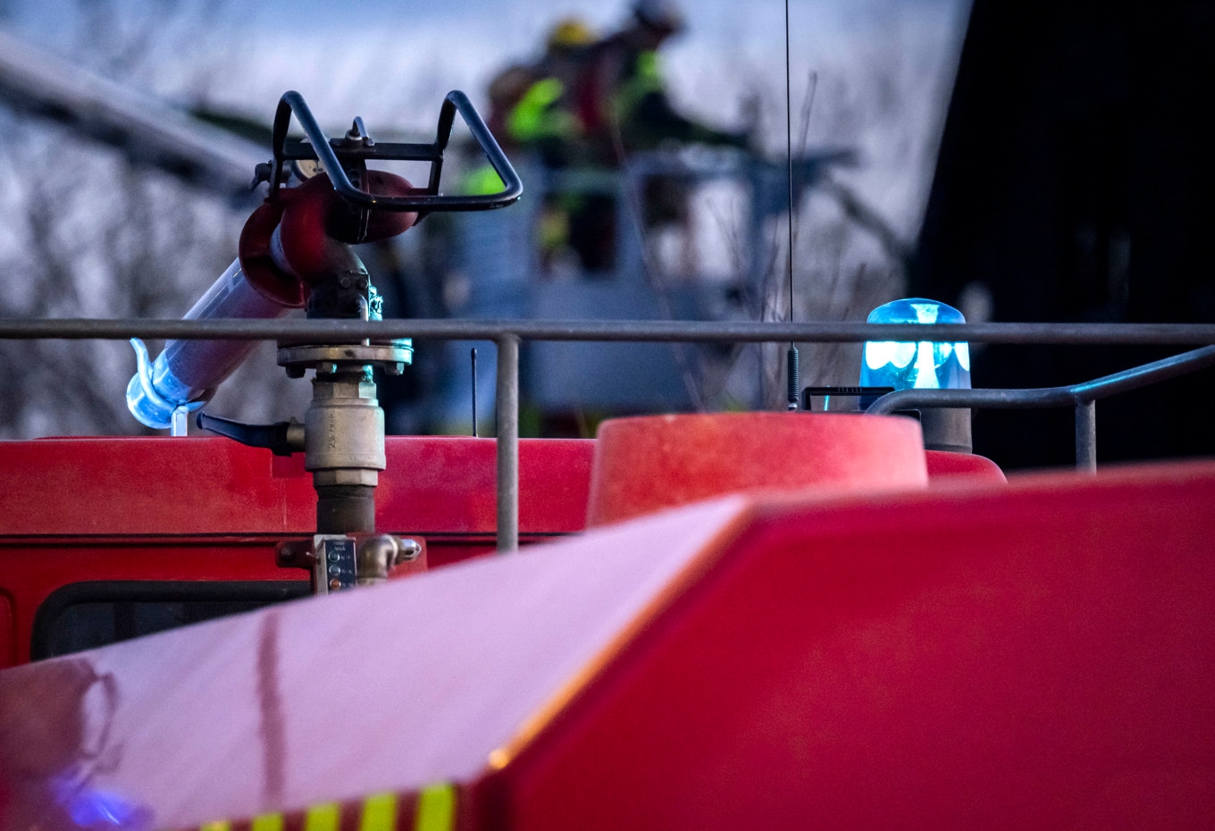 Det brinner på en avfallsanläggning i Kalmar. Arkivbild. Foto: Johan Nilsson/TT