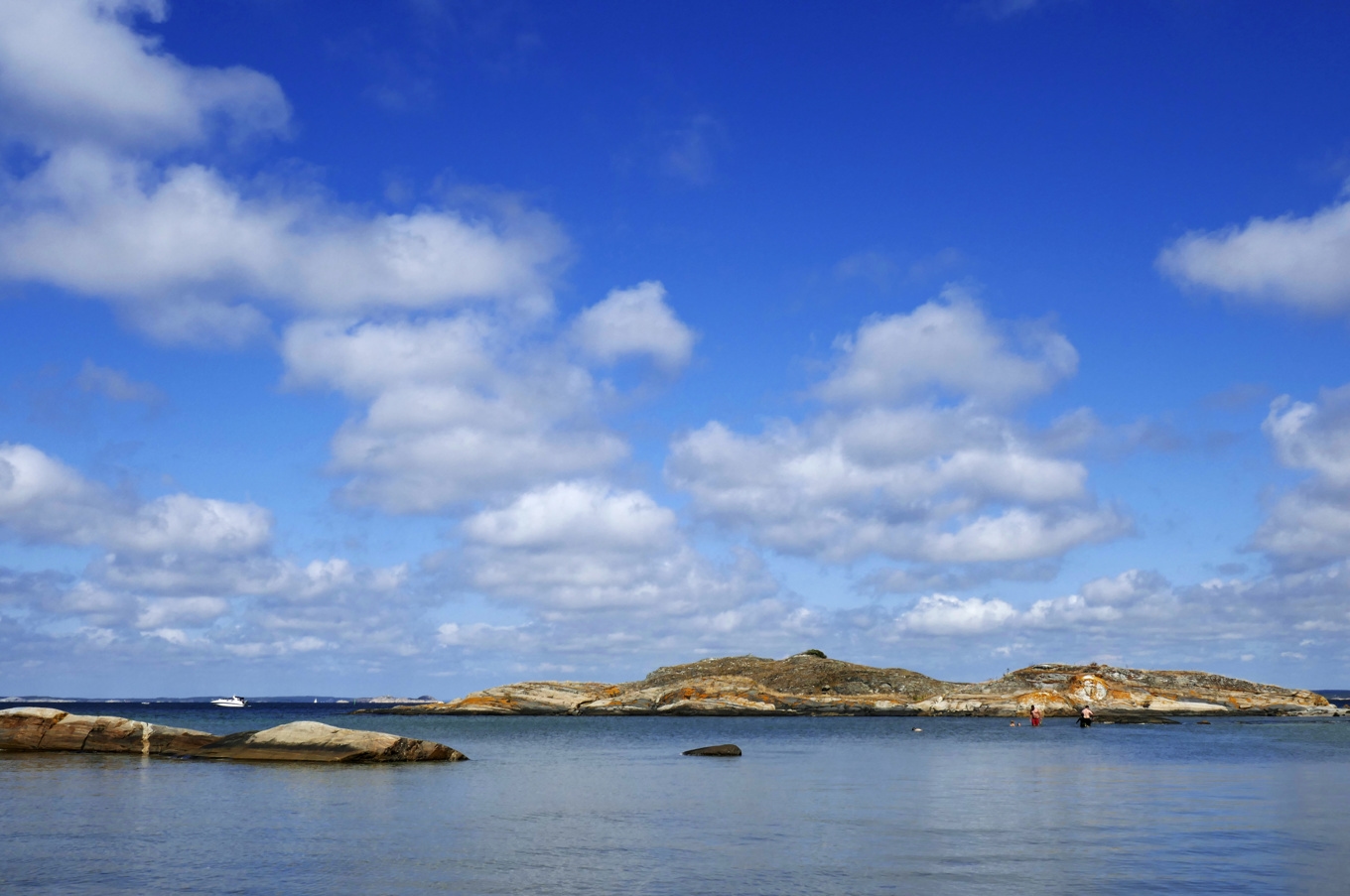 En segelbåt sjönk i Bohusläns skärgård. Arkivbild Foto: Johansen, Erik