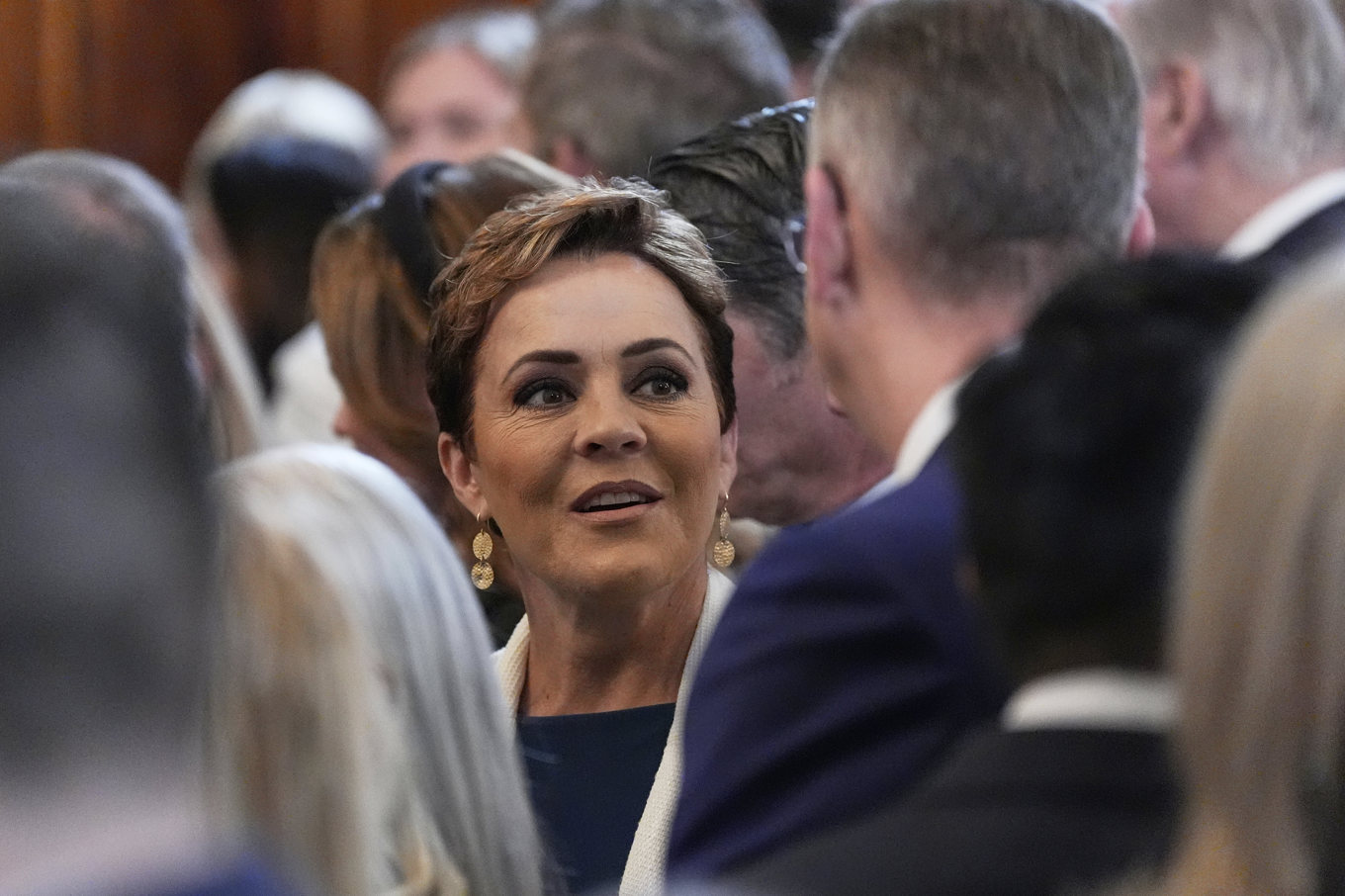 Kari Lake har en ledande befattning vid US Agency for Global Media (USAGM). Arkivbild. Foto: Alex Brandon/AP/TT