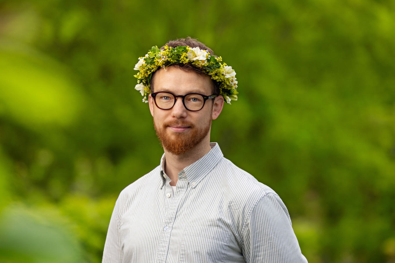 Johan Floderus berättar om tiden i fångenskap i "Sommar i P1". Foto: Mattias Ahlm/SR