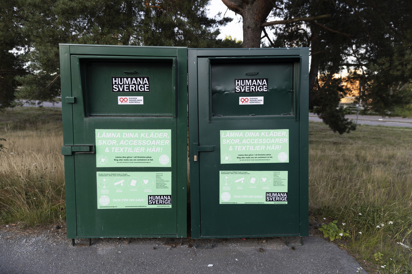 Klädinsamling för Humana Sverige. Arkivbild. Foto: Mickan Mörk/TT