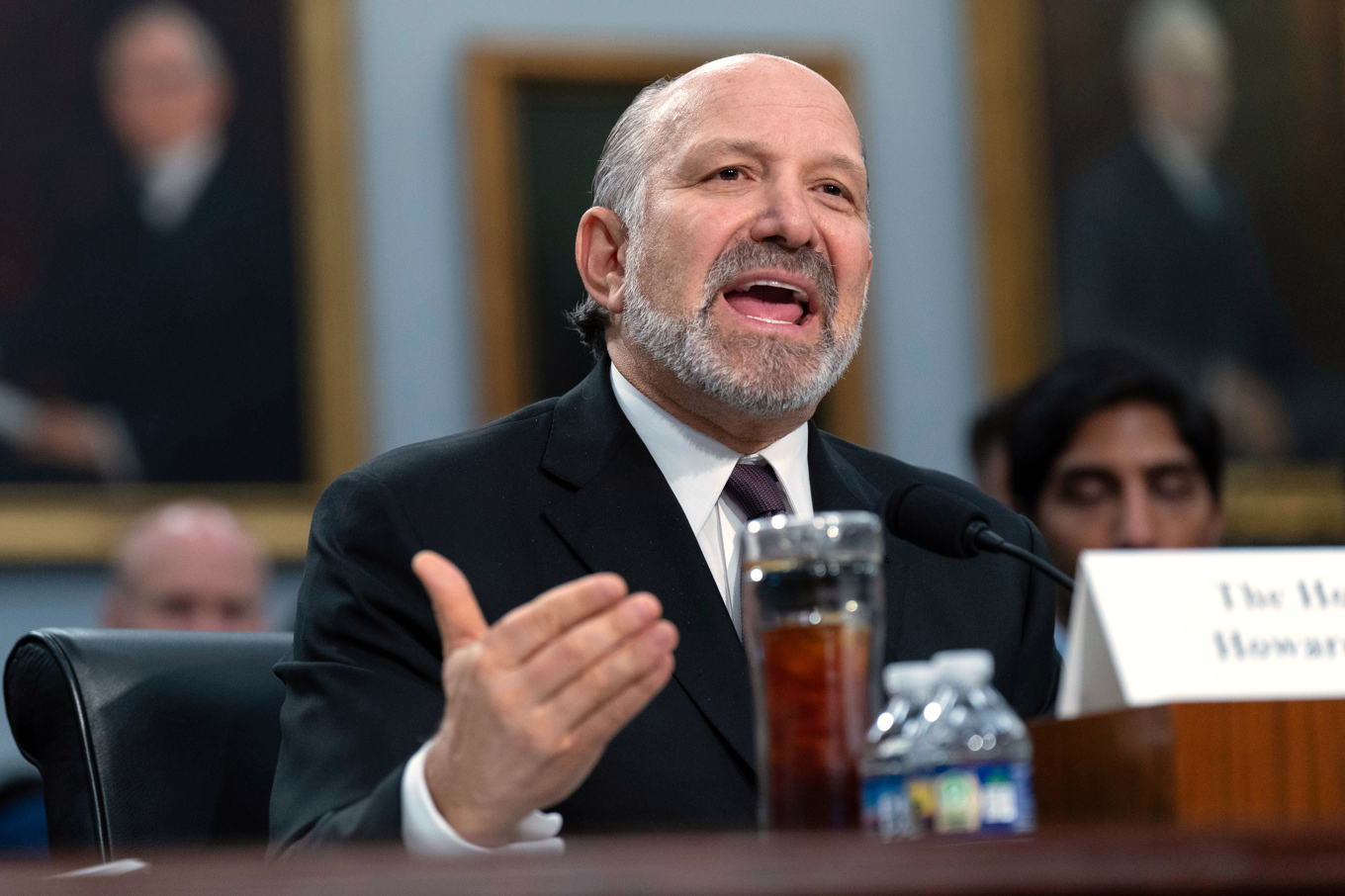 USA:s handelsminister Howard Lutnick hoppas efter en uppgörelse med Kina få färdigt ett tiotal andra uppgörelser på två veckor. Arkivbild. Foto: Jose Luis Magana AP/TT