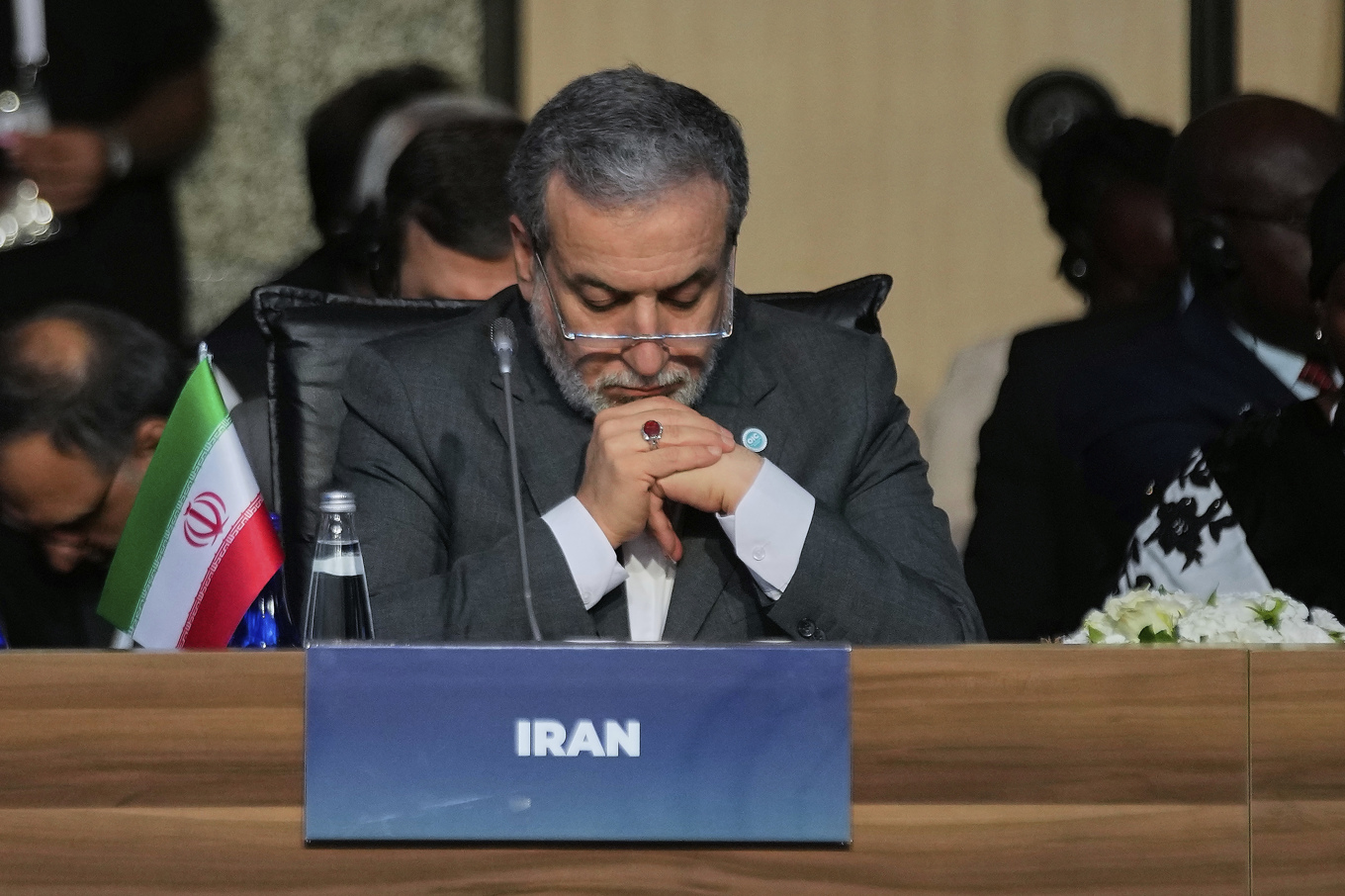 Irans utrikesminister Abbas Araghchi. Arkivbild. Foto: Khalil Hamra/AP/TT