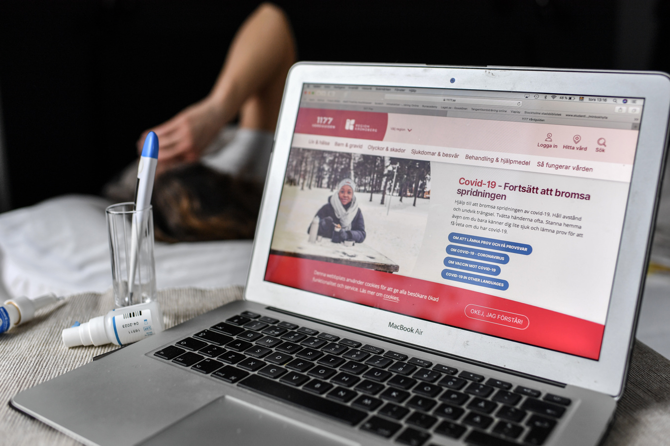 AI-chatten är en del av 1177 Vårdguiden och ska ge råd och vägledning. Arkivbild. Foto: Anders Wiklund/TT