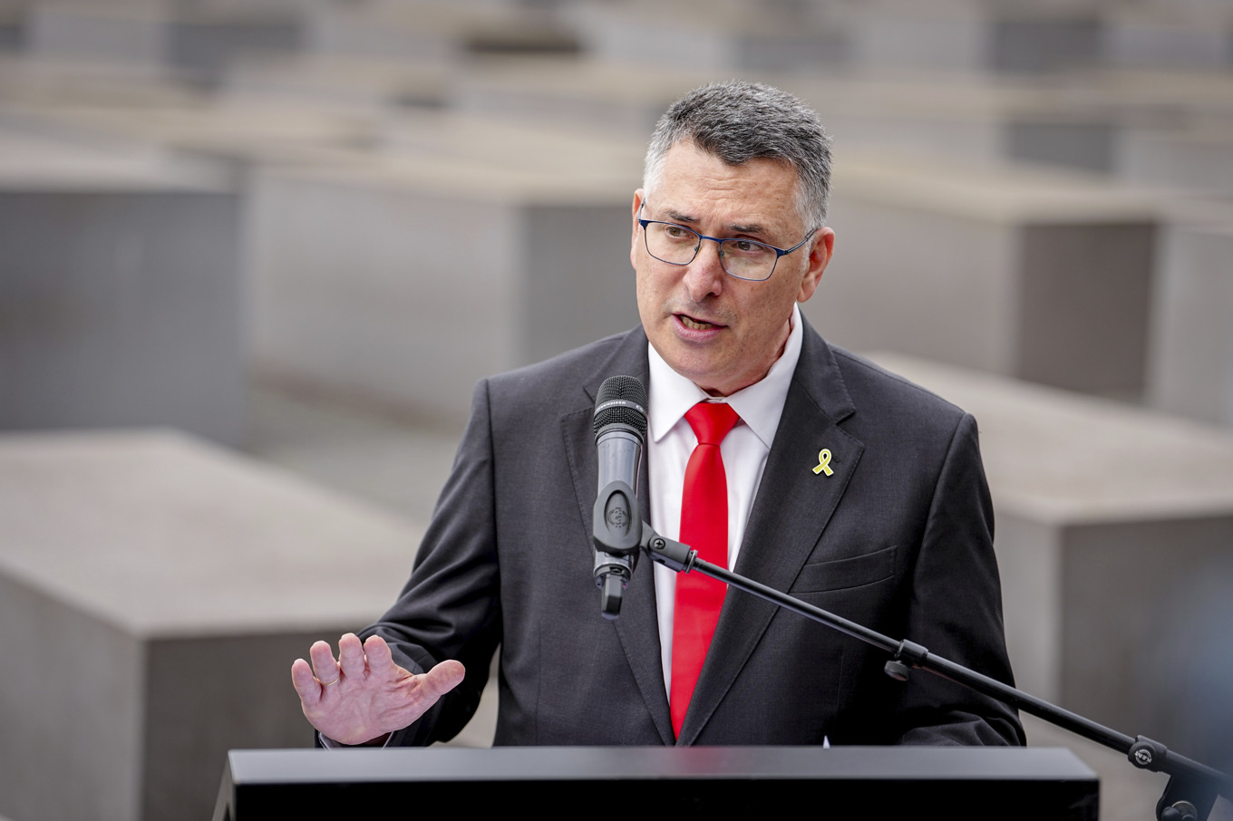 Israels utrikesminister Gideon Saar. Arkivbild. Foto: Kay Nietfeld/AP/TT