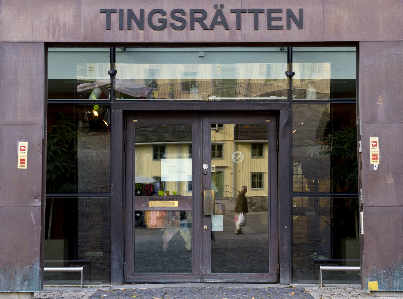 Arkivbild på tingsrätten i Södertälje. Foto: Bertil Enevåg Ericson / TT