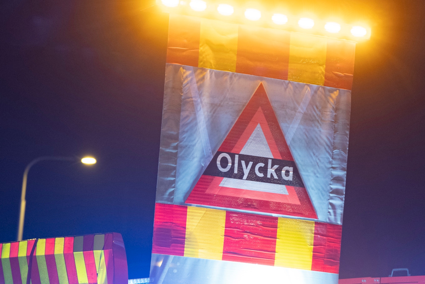 E4 fick kortvarigt stängas av i samband med olyckan utanför Hudiksvall. Arkivbild. Foto: Johan Nilsson/TT