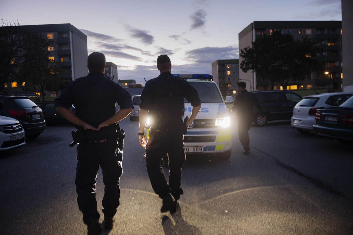 Det har blivit fler uniformerade poliser på gator och torg, enligt polisen. Arkivbild. Foto: Vilhelm Stokstad/TT