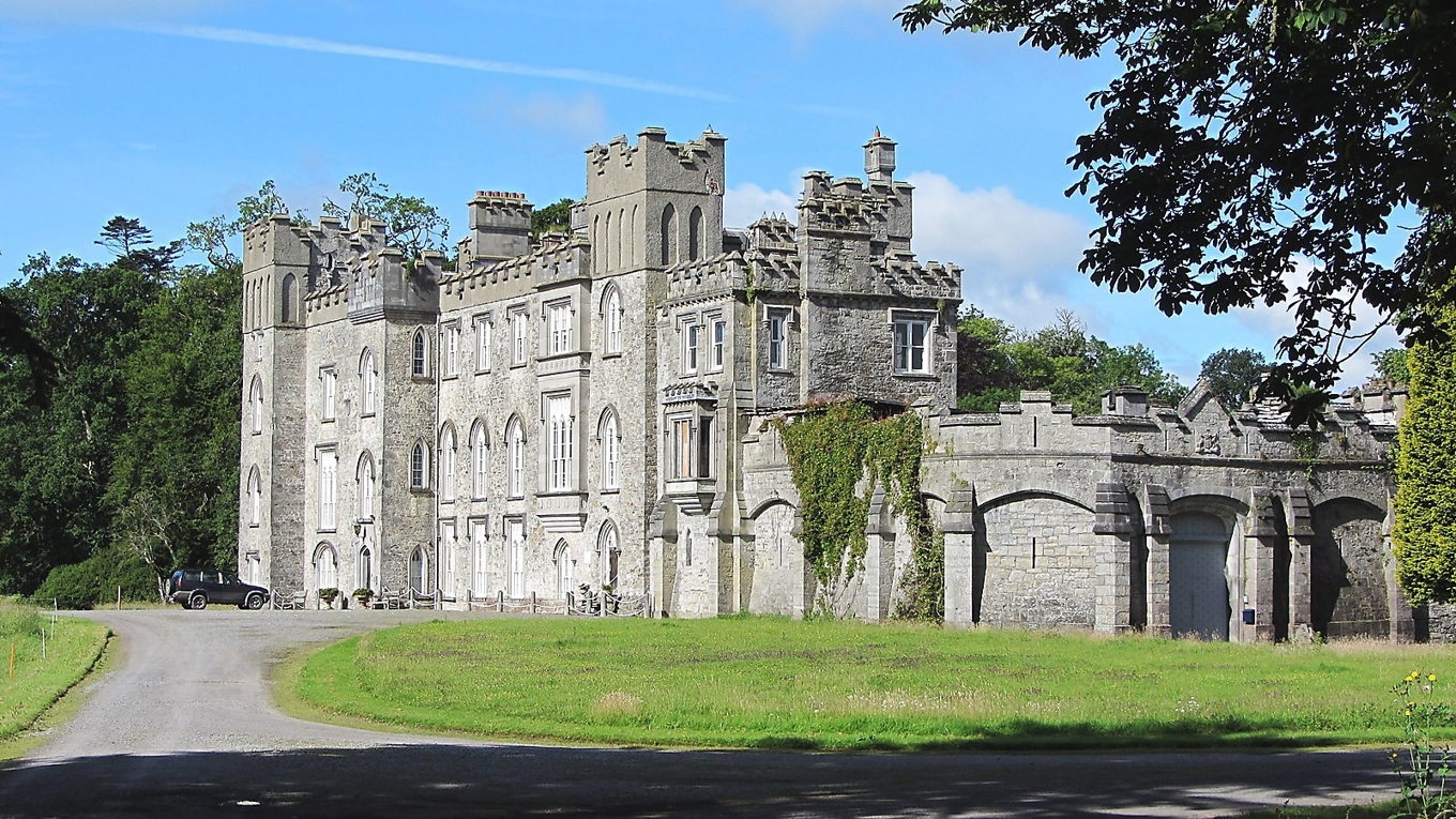 Dunsany Castle i grevskapet Meath var Lord Dunsanys hem under större delen av hans liv. Foto: Public Domain
