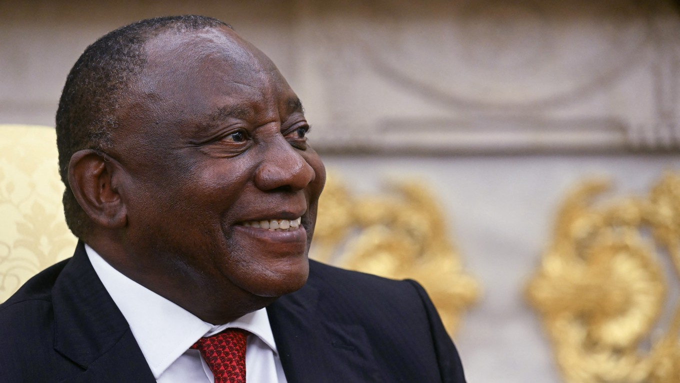Sydafrikas president Cyril Ramaphosa. Foto: Jim Watson/AFP via Getty Images