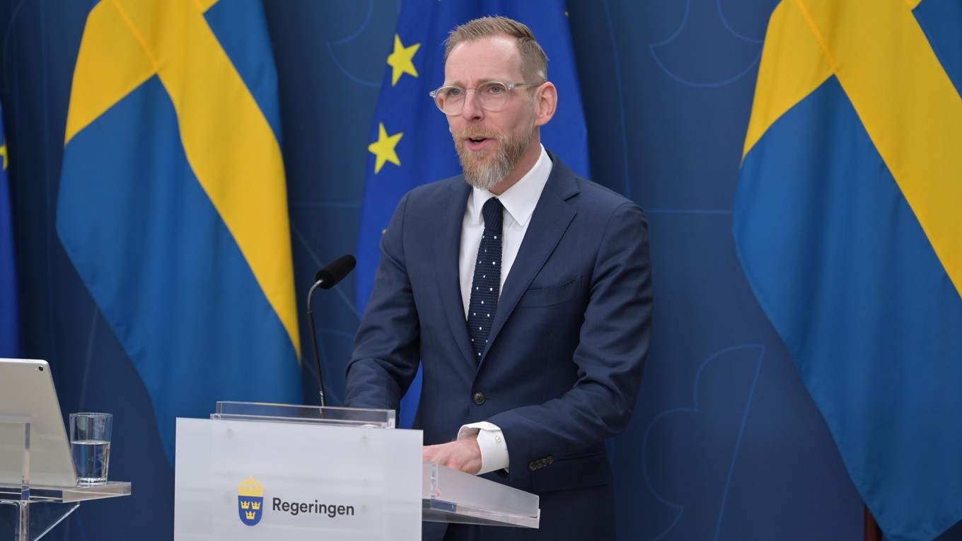 Socialminister Jakob Forssmed (KD). Foto: Roger Sahlström